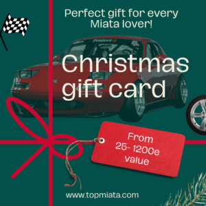 TopMiata Gift Card – The Perfect Present for Miata Enthusiasts!