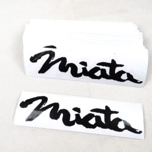 4 Stickers Pack (Vintage Mazda)