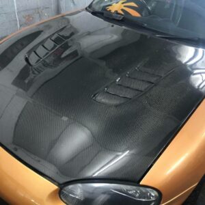 Vented Carbon Miata Fiber Hood for NB/Mk2 – Lightweight & High Performance