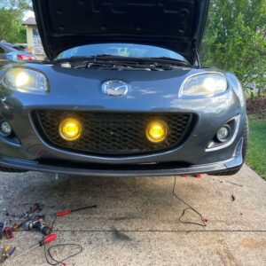 Miata NC2 Spyder Grille with Integrated LED Lights