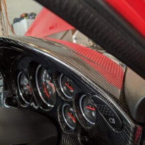 Mazda RX-7 FD Gauge Hood (RHD) – Durable Carbon Fiber Upgrade