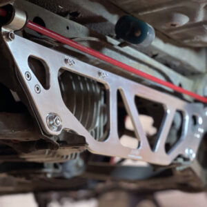 Billet aluminium rear Miata subframe brace for NA & NB by AGR Fabrications