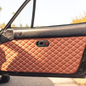 Miata NA Quilted Leather Door Panels – Waterproof, Scratch-Resistant (Set of 2)