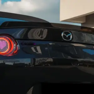 Transparent Acrylic Trunk Spoiler for Mazda Miata ND