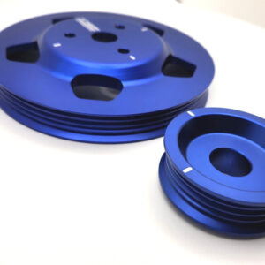 Mazda Miata Lightweight Billet Aluminum Pulleys for water pump and alternator