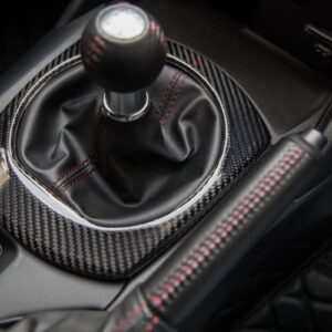 Miata ND / NDRF Gearshift Surround Cover – Premium Carbon Fiber Finish