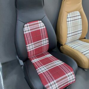 Racing Seat Covers for Miata NB1/MK2 : Tartan Plaid Perfection (Set of 2)