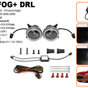 Daytime Running Lights + Fogs Units for Miata NB/NBFL & NC by CarbonMiata