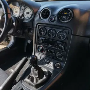 Instrument Gauge Panel 2-DIN With Radio for NB/NBFL by DCN Performance