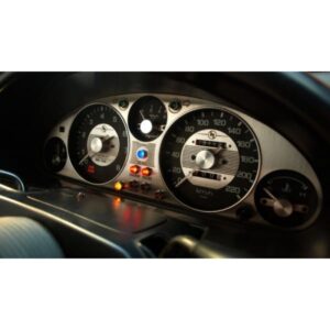 Vintage Style Cluster Bezel, Stainless Steel for NA/MK1 Miata MX-5