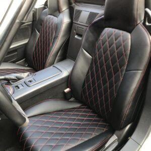 CarbonMiata Quilted Seat Covers (Diamond Stitching) for NC