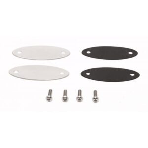 Side Mirror Plugs for NA & NB/NBFL Miata MX-5 (Black or Mirror Polished Stainless Steel)